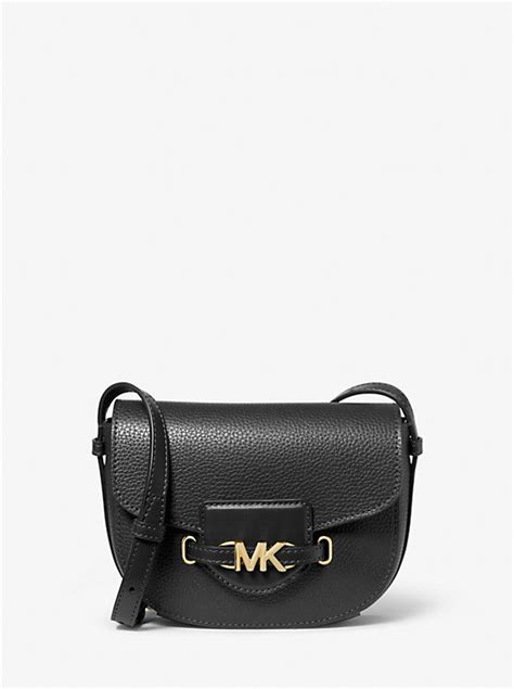 michael kors reed small logo and leather crossbody bag|Michael Kors extra small crossbody.